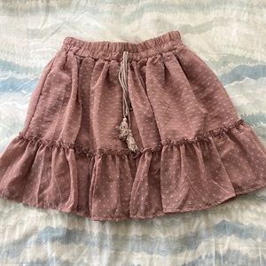 Cute blush colored skirt